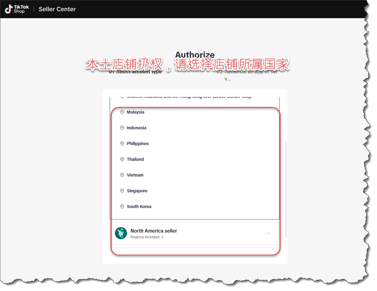 Open API authorization for a local store